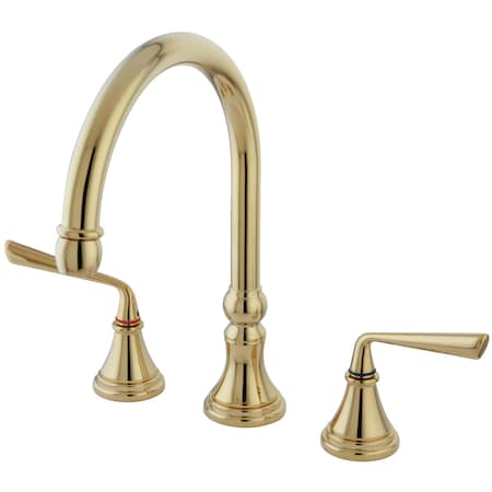 Silver Sage KS2792ZLLS 8-Inch Widespread Kitchen Faucet KS2792ZLLS